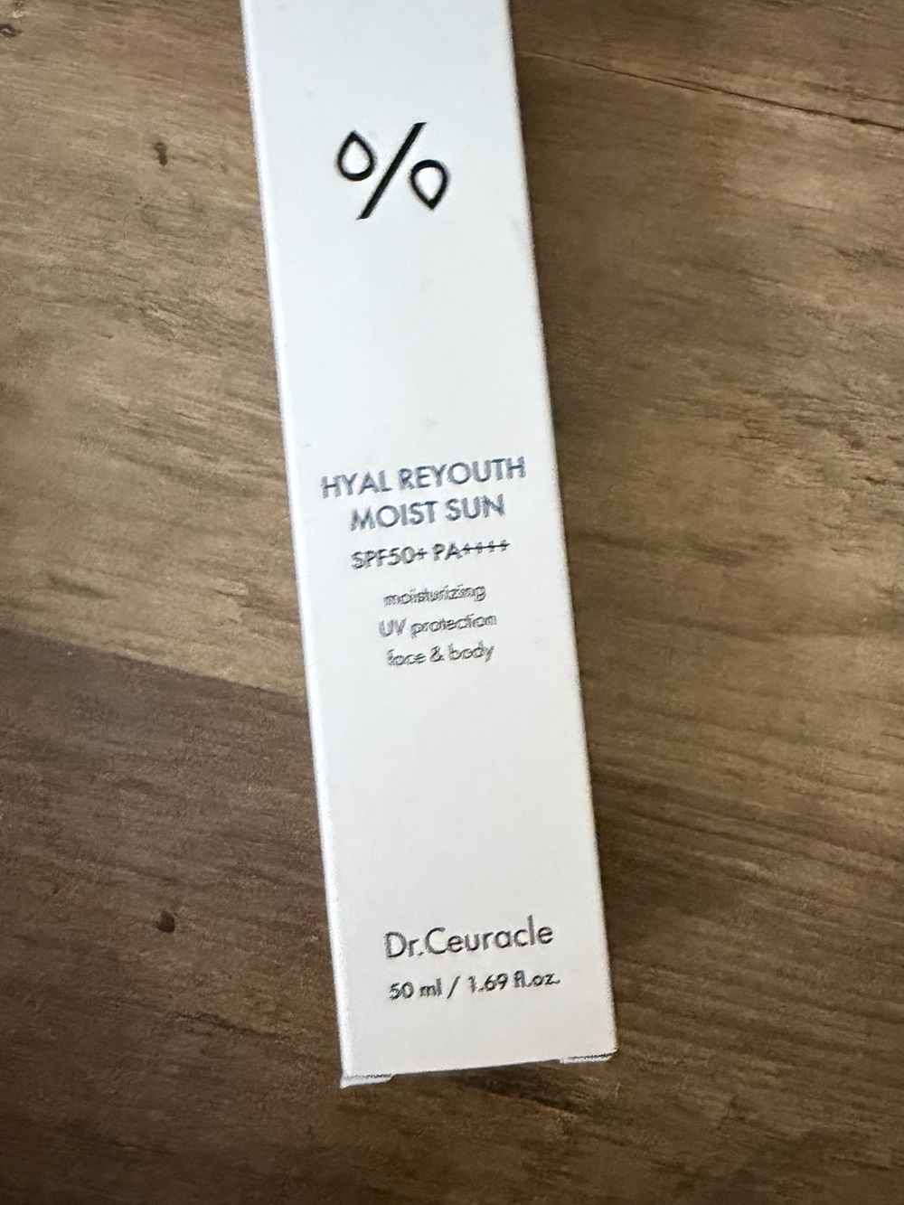 Hyal Reyouth Moist Sun SPF50+ PA++++ — White